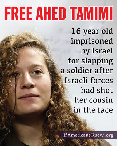Free Ahed Tamimi - Poster 1