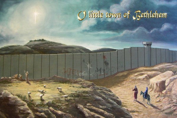 O, little town of Bethlehem card